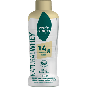 IOGURTE VERDE CAMPO WHEY LACFREE 14G PROT 250G BAUNILHA